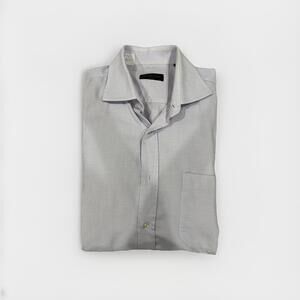 CORNELIANI MENS DRESS SHIRT PURPLE 16.5/42 LARGE MADE IN ITALY GREAT CONDITION!